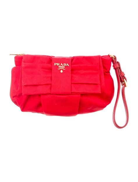 prada tessuto wristlet|Prada wallets women's.